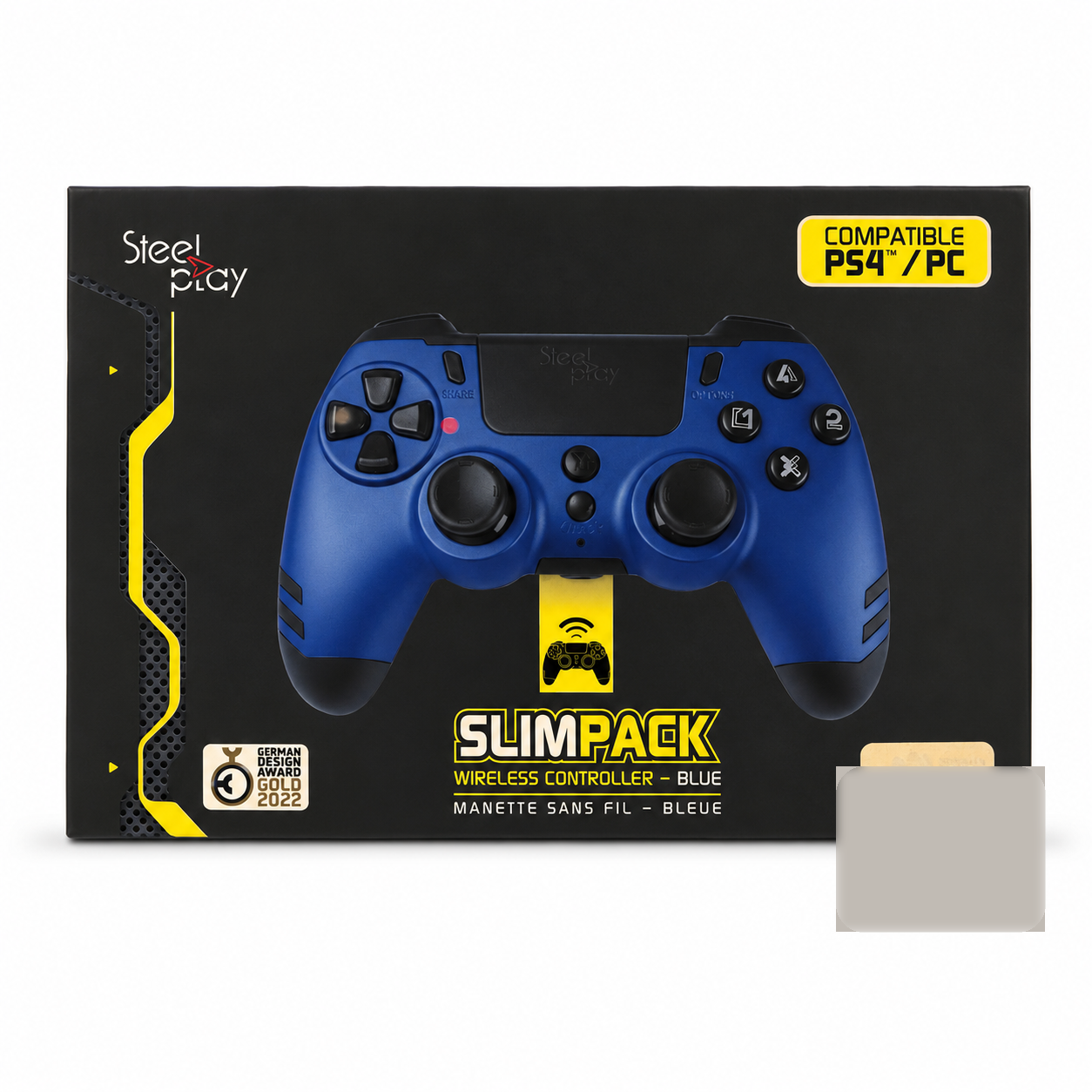 Steelplay Slimpack Wireless Controller — Blue