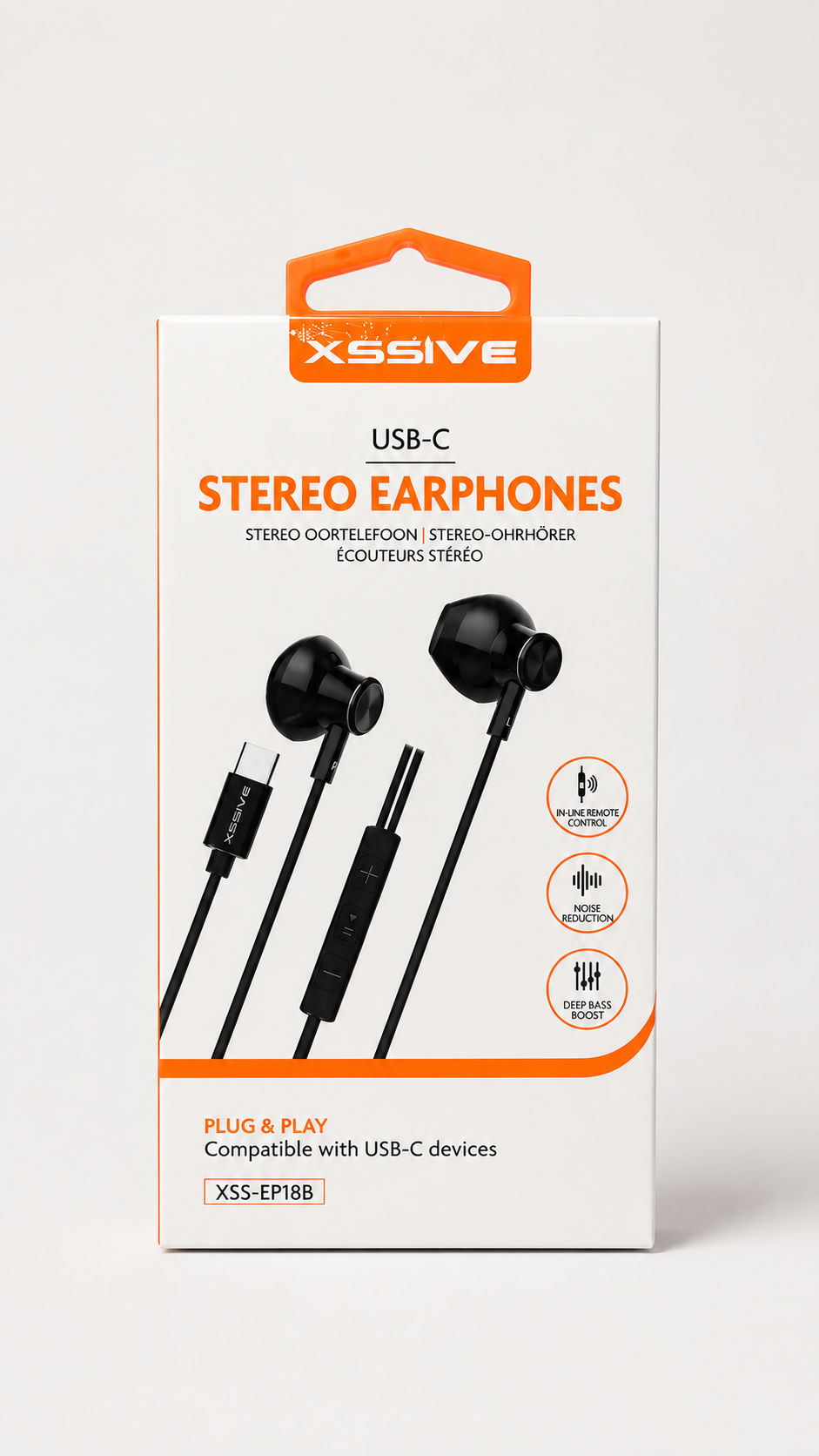 XSSIVE USB-C Stereo Earphones