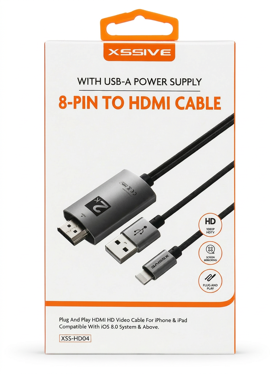 XSSIVE 8-Pin to HDMI Cable